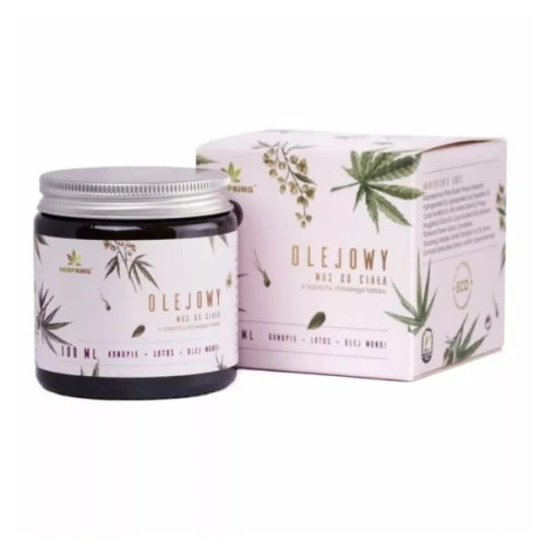 CBD-Öl-Körpermousse Pink Lotus HEMPKING
