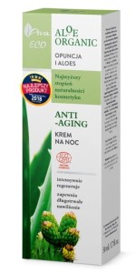 AVA Aloe Organic Krem na noc 50 ml nawilża