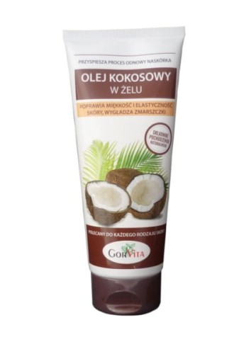 Gorvita Olej Kokosowy W Żelu 200 Ml zmarszczki