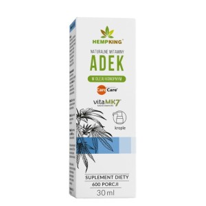 ADEK in BIO-Hanföl 30 ml Vitamin HEMPKING