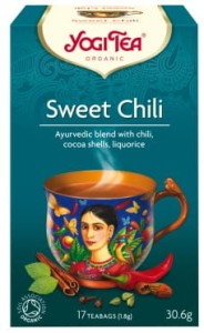 Süßer Chilitee BIO 17x18g mit YOGI TEA Chili