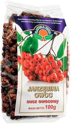 Natura Wita Jarzębina Owoc 100G
