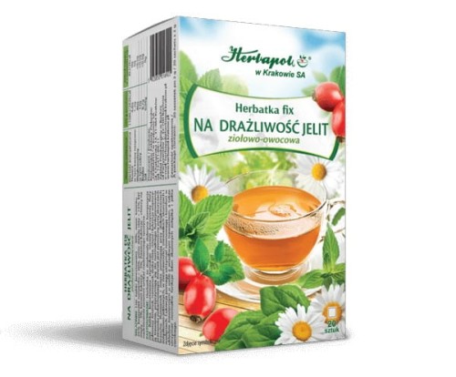 Herbapol Herbatka Fix Na Drażliwość Jelit 20 sasz