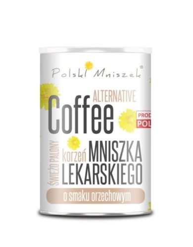 Kawa mielona z mniszka lekarskiego smak ORZECH