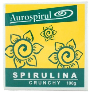 Spirulina crunchy 100 g reinigt AUROSPIRUL