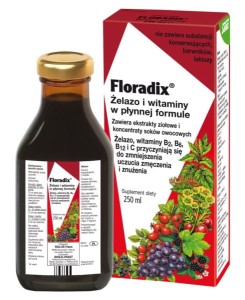 Zioło-Piast Floradix Żelazo I Witaminy 250 Ml Płyn