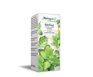 Herbapol Melisa z szyszką chmielu 30 tab