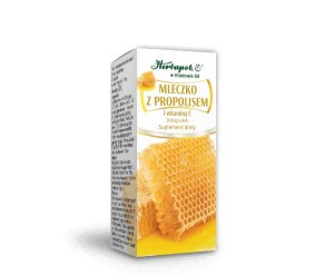 Herbapol Mleczko z Propolisem i Vit C 30 k