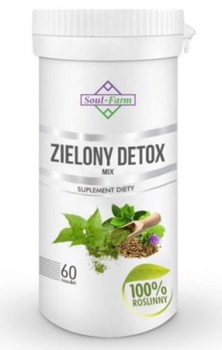 Premium Green Detox 60 Kapseln Reinigende SOUL FARM