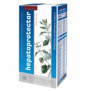 HEPAtoprotector unterstützt die Leber 60 BIOVITALIUM Kapseln