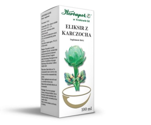 Herbapol Eliksir z Karczocha 100 ml cholesterol