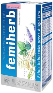 Femiherb in den Wechseljahren 60 BIOVITALIUM Kapseln