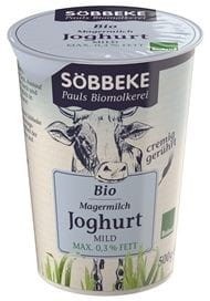 NATURAL YOGHURT MAX. 0,3% BIO 500 g - SOBBEKE