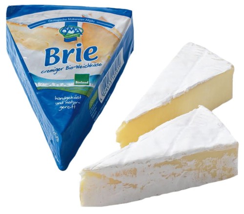 BRIE CHEESE BIO 125 g - OMA