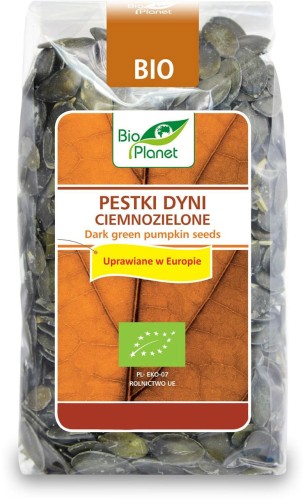 DONKERGROENE POMPOENZADEN (GETEELT IN EUROPA) BIO 350 g - BIO PLANET