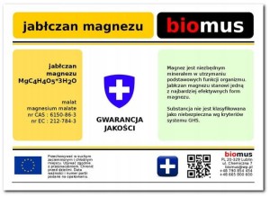 Magnesium malate 100g BIOMUS