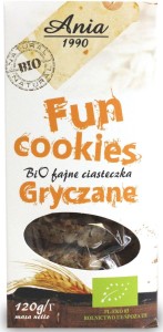 FUN COOKIES BOEKWEIT BIO 120 g - BIO ANIA