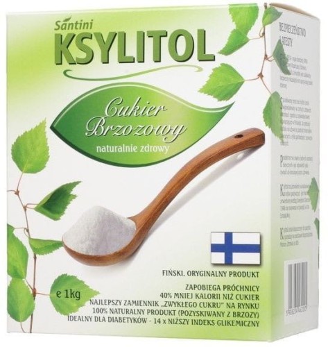 CRYSTALLINE XYLITOL 1 kg - SANTINI (FINLAND)