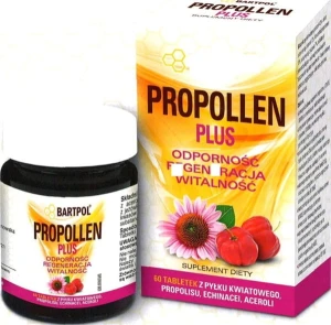 Bartpol Propollen Plus 60 tab odporość regeneracja