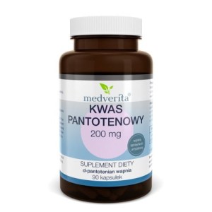 Medverita Kwas Pantotenowy 200 mg  90 kap