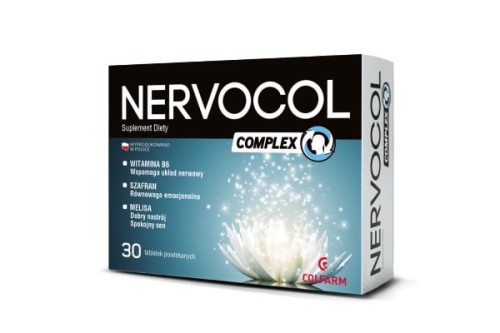 Colfarm Nervocol Complex 30 Tabl. Na Uspokojenie