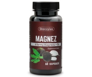 Skoczylas Magnez + B6 czarna rzepa 60 k