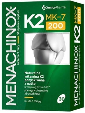Xenicopharma Menachinox K2 Mk-7 200 30 Kaps.