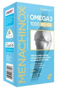 Menachinox OMEGA 3 k2 + D3 30 Kapseln XENICOPHARMA