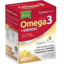 OMEGA 3 D3 2000 60 Kapseln XENICOPHARMA