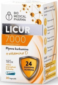 Bio Medical Pharma Licur 7000+Wit D 30K kurkumina
