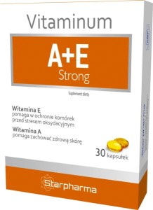 Starpharma Vitaminum A + E Strong 30 kapsułek