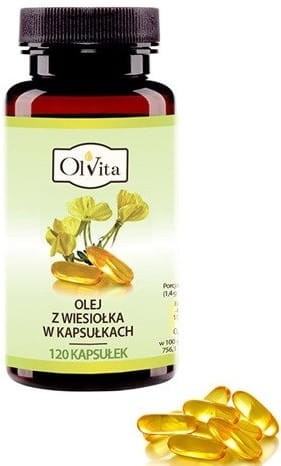 Olvita Olej Z Wiesiołka 120 Kaps.