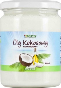 Myvita Olej Kokosowy Nierafinowany 500 Ml