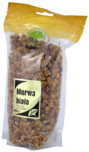 Astron Morwa Biała Suszone Owoce 500G