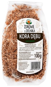 Natura Wita Kora Dębu 100G Działa Przeciwzapalnie