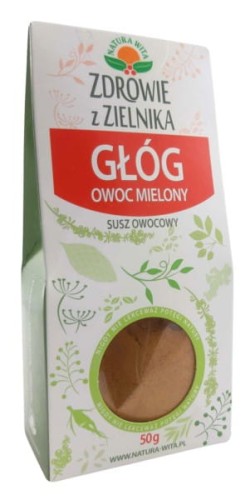 Natura Wita Głóg Owoc Mielony 50G
