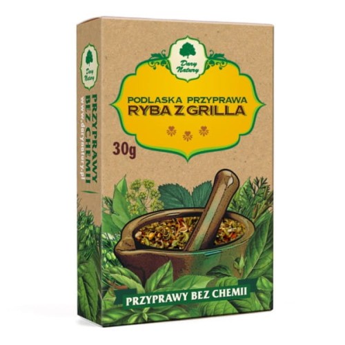 Dary Natury Przyprawa Ryba Na Grila 30G