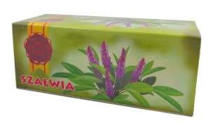 Asz Herbata Szałwia 20X1,3G Antyseptyczna