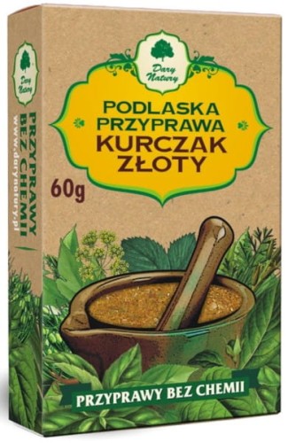 Dary Natury Przyprawa Złoty Kurczak 60G