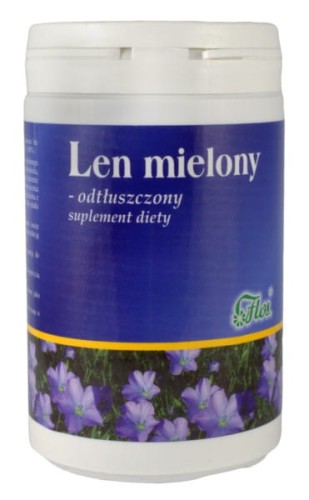 Flos Len Mielony Odtłuszczony 200G