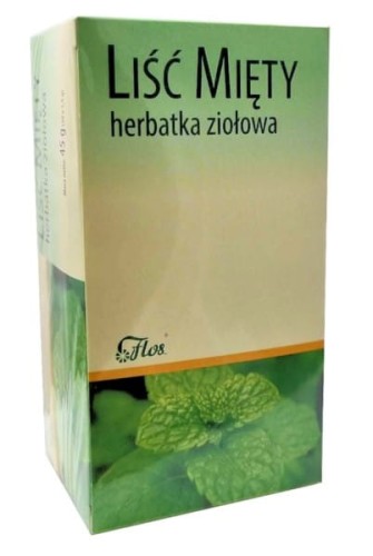 Flos Mięta Liść herbatka ziołowa  45 g 30x1,5g