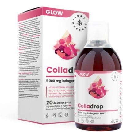 Colladrop Glow - Kolagen HM™ 5000 mg w płynie (500 ml)