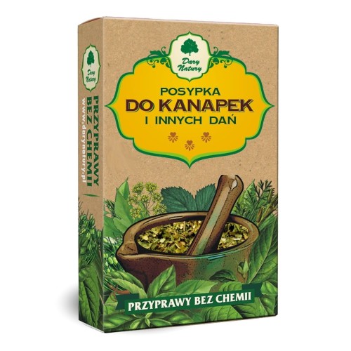 Posypka do kanapek i innych dań 25g DARY NATURY