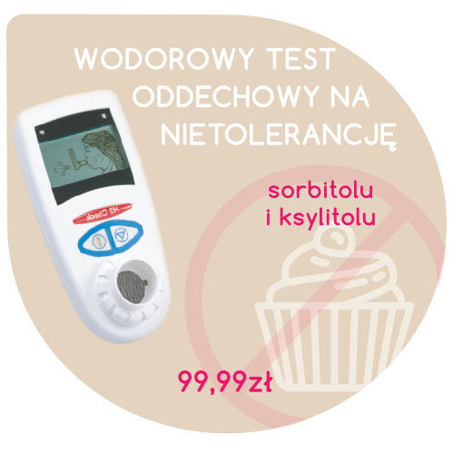 Hydrogen test for sorbitol or xylitol intolerance