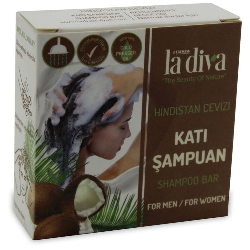 Kokosshampoo, 100 g - LA DIVA