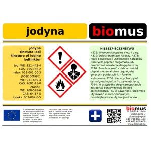 Jodyna 3% 100ml BIOMUS