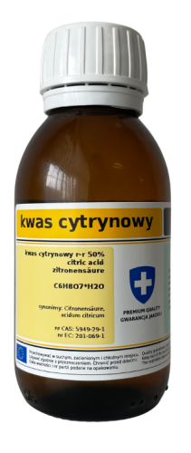 Kwas Cytrynowy 100ml r-r 50% BIOMUS