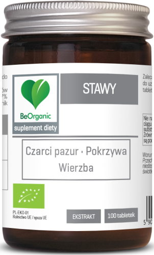 Tabletten für Gelenke BIO 100 Stück (400 mg) - BE ORGANIC