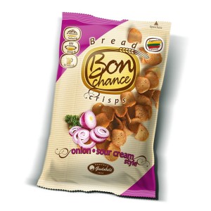 Chipsy chlebowe śmietankowo-cebulowe 120 g