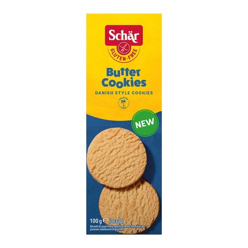Butter cookies - ciastka maślane BEZGL. 100 g SCHAR